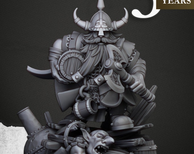 Dwarf Brewmaster - Highlands Miniatures