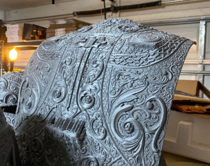 Back and Neck Armor Cosplay Unisex |Cosplay Commission |Armor Prop |Geoffro/Hex3d |dream it make it 3d