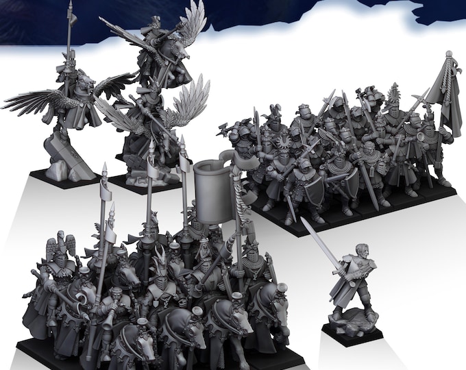 Knights of Gallia Starter Army | Highlands Miniatures |
