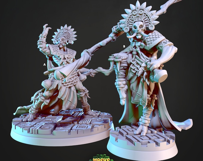 Eztli - Ikal Shaman, Cast N Play- Masks of Kiimil