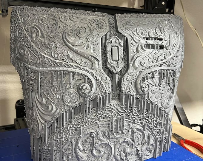 Chest Armor Cosplay Unisex |Cosplay Commission |Armor Prop |Geoffro/Hex3d |dream it make it 3d