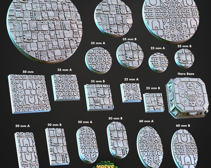 Temple Bases Mask of Kiimil Cast N Play