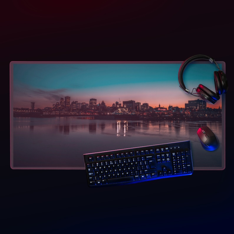 Custom Gaming Mouse Pad 36x18 Etsy