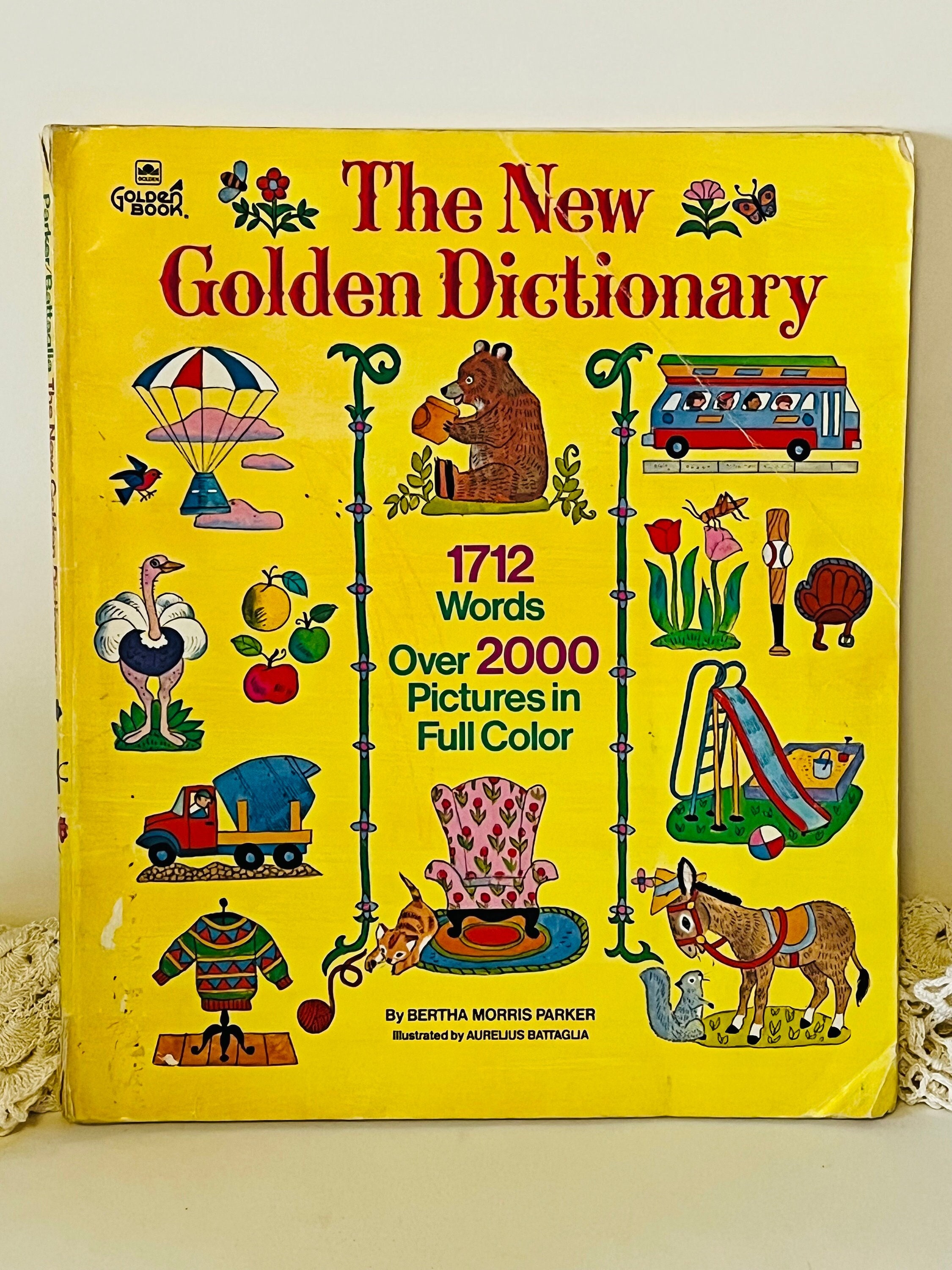 The New Golden Dictionary Paperback by Bertha Parker - Etsy