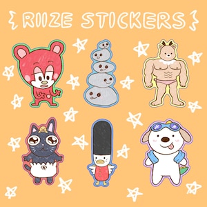 RIIZE Mascot Stickers