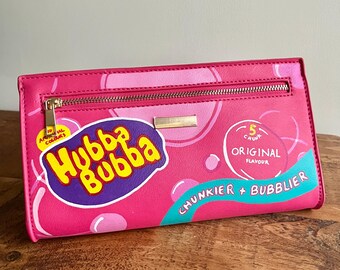 Hubba Bubba Bubblegum Pink Handbag - Handpainted
