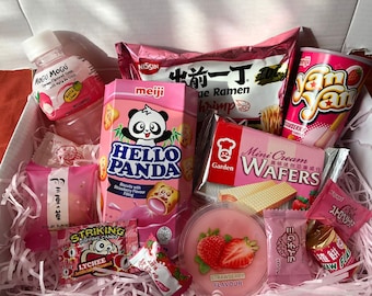 Kawaii Cute Deluxe Asian Snack Box | Asian Snack Box