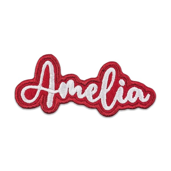 Iron on Name Patch for Shirts Etsy