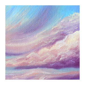 Cotton Candy Clouds - Giclee Fine Art Print