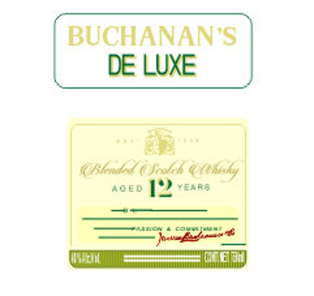 Buchanans Whisky Digital Label File Fully Editable SVG Format Buchanans Whisky Digital Label File Fully Editable SVG Format