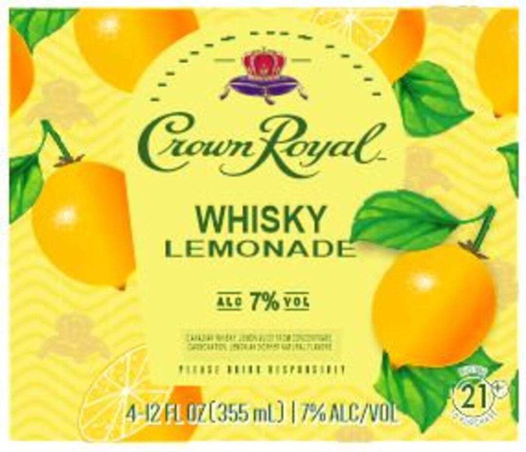 Lemonade Crown Royal Digital File Label Wrap JPG and PNG Etsy