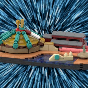 DLP Space Mountain LEGO MOC (Anleitung)