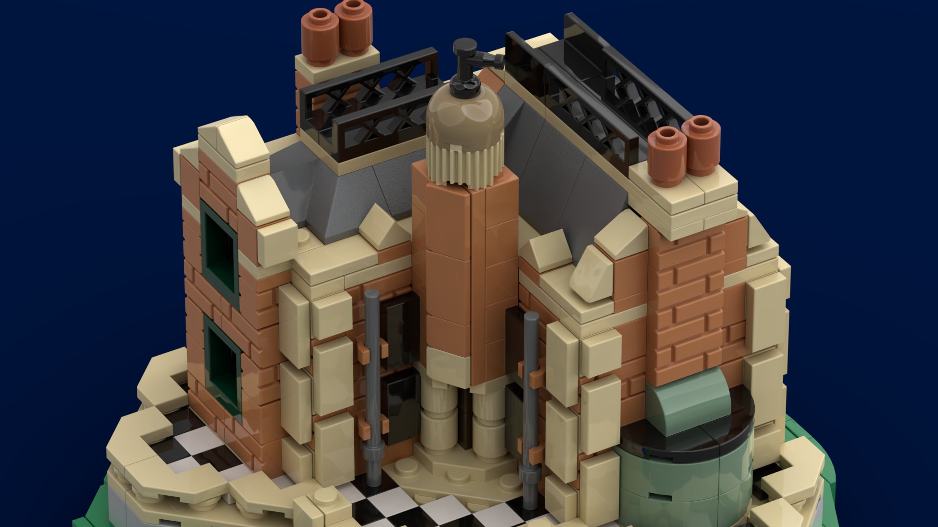 WDW Haunted Mansion LEGO MOC instructions only