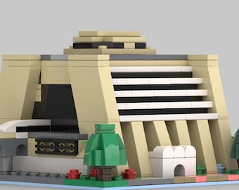 Hotel WDW Contemporary hecho con LEGO (solo instrucciones)
