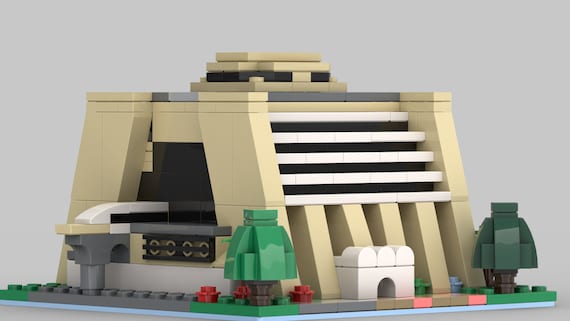 WDW Contemporary Hotel LEGO MOC - Etsy