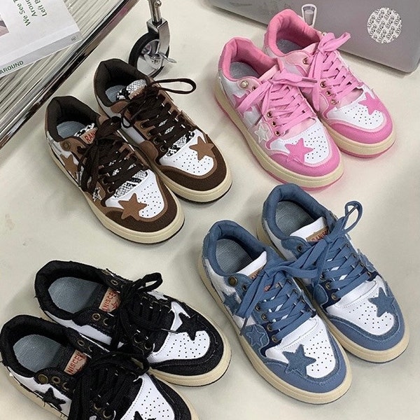 Y2k Star Shoes Etsy UK