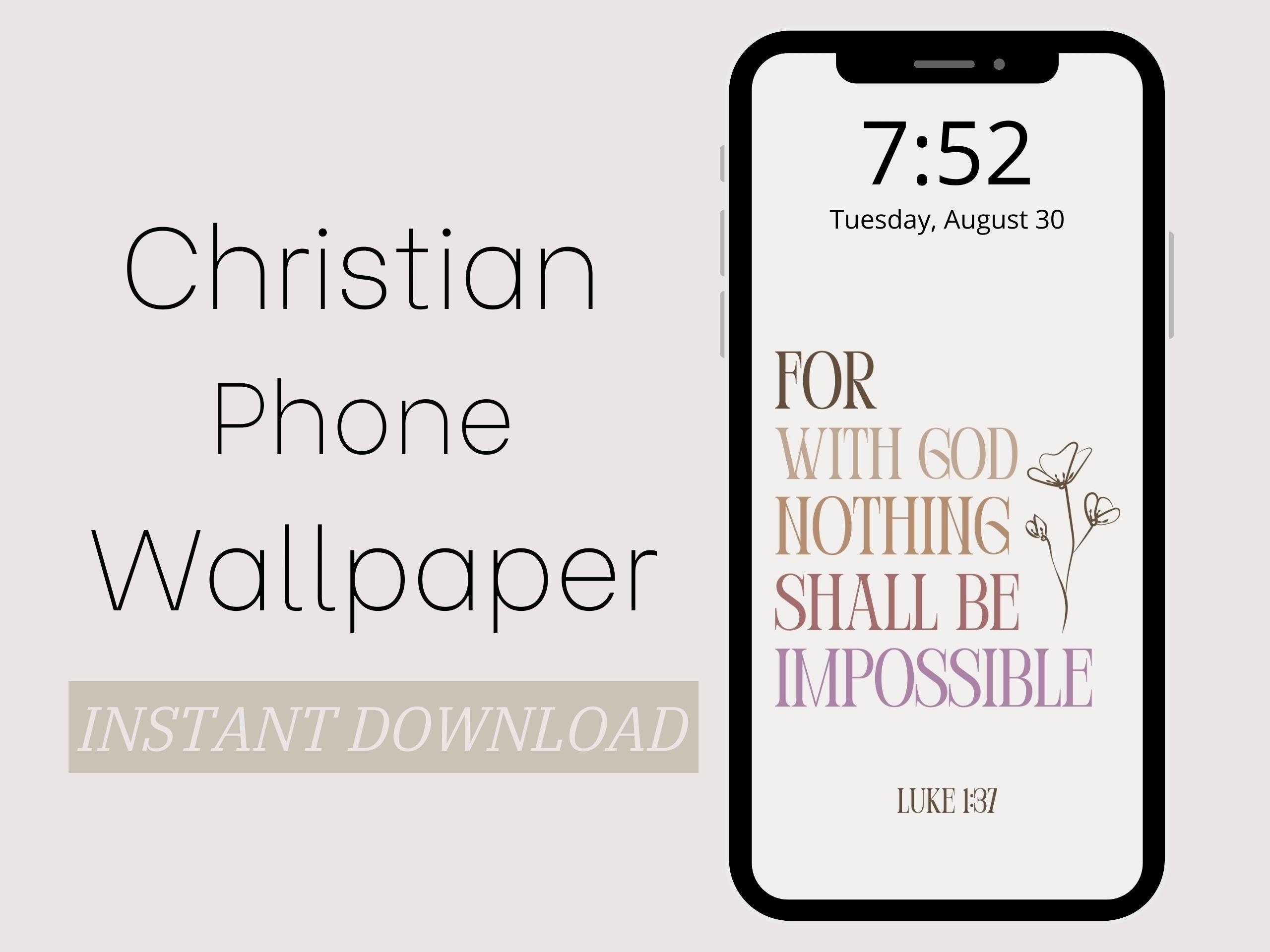 Christian Phone Wallpaperterms Of Use - pu48x75