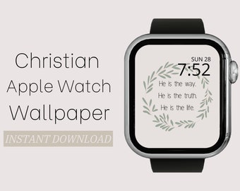 Christian Apple Watch Wallpaper - He Is The Way, Truth, & Life