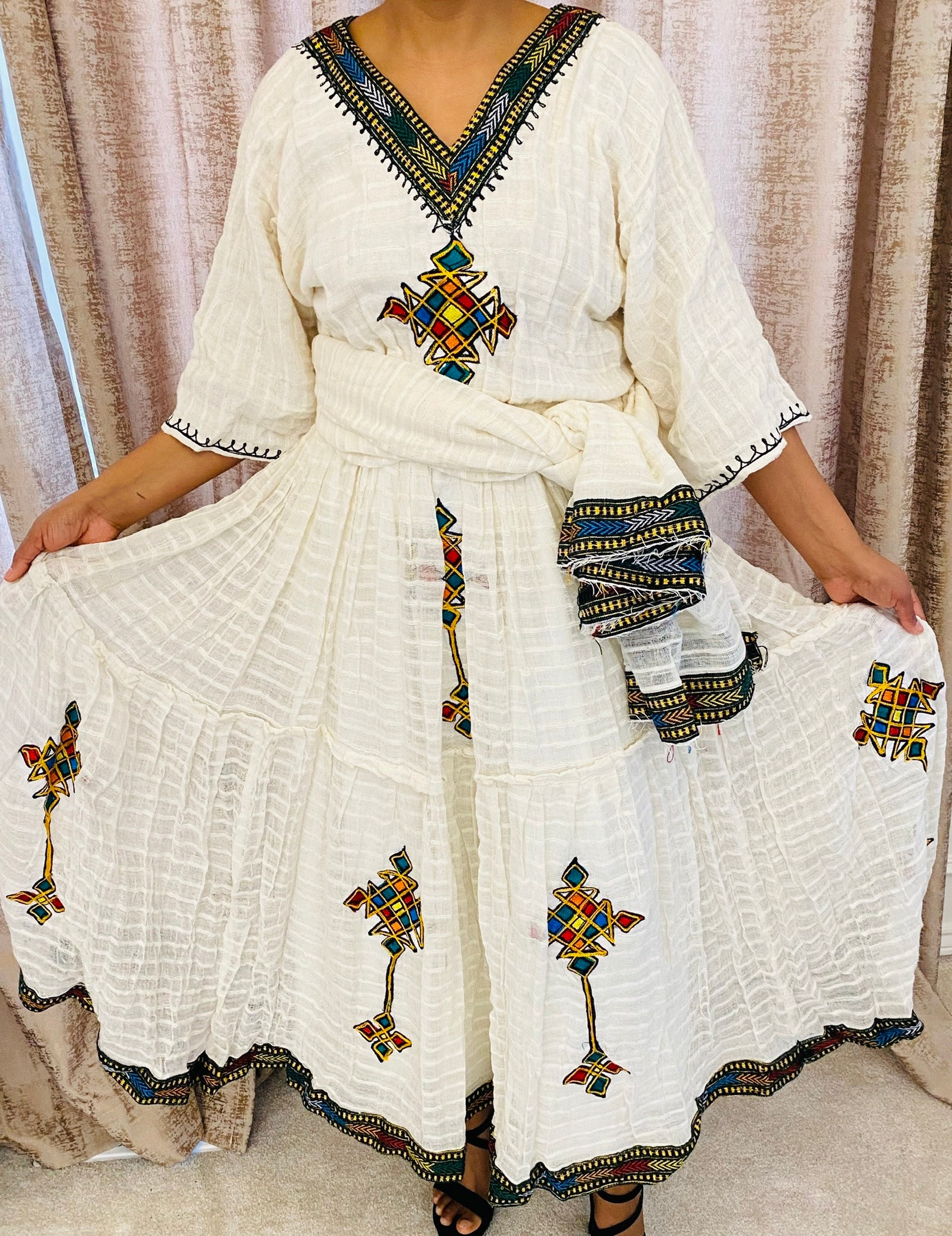 Elegant Habesha/ethiopian Dress - Etsy