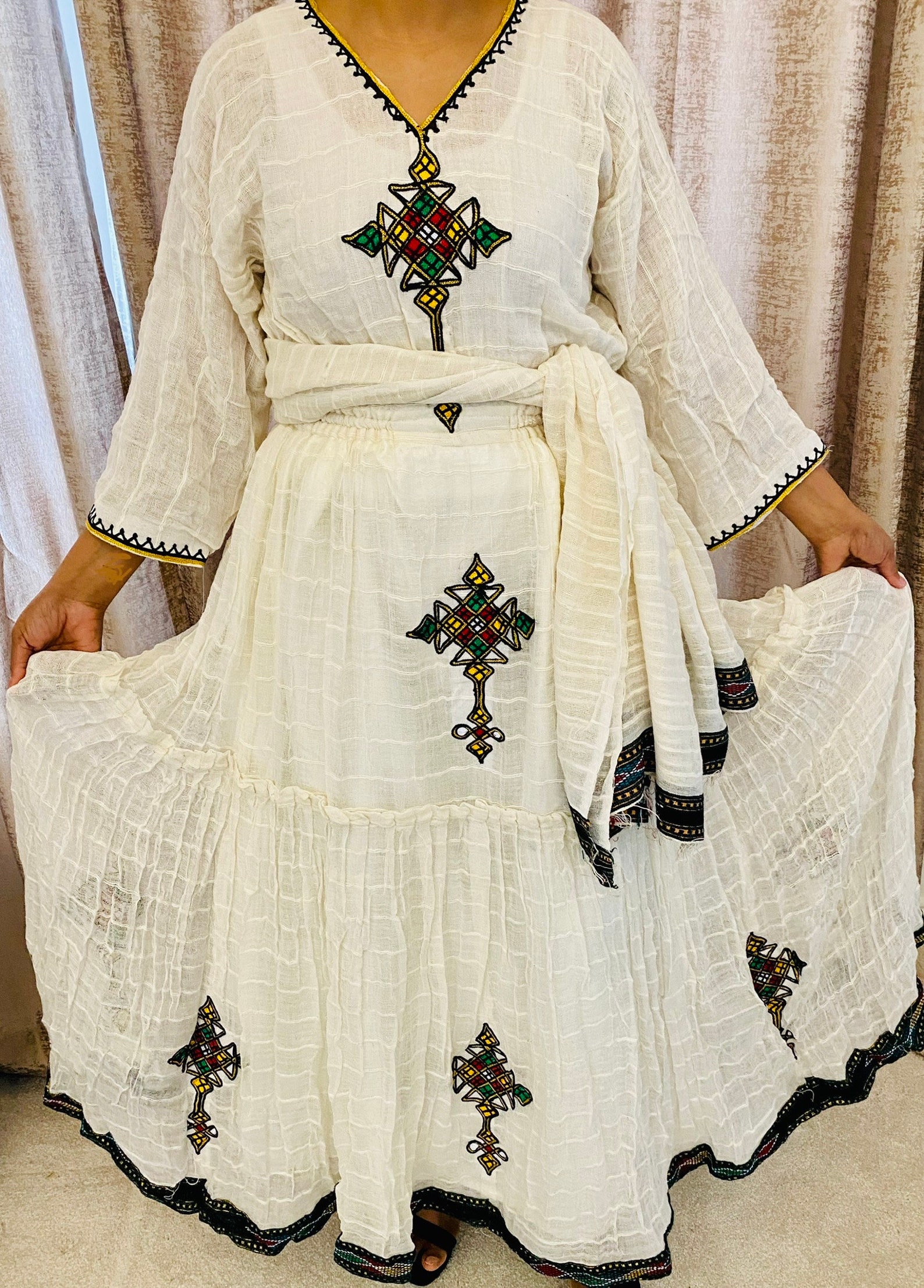 Elegant Habesha/ethiopian Dress - Etsy