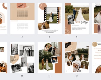 Wedding Photographer Associates/Second Shooter Guide (Boho, modern)