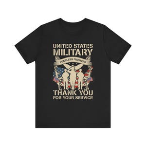 Danke, dass Sie US-Militärhemd unterstützen | kriegerisches Support Shirt | Freiheitskämpfer-amerikanische Flaggen-T-Stück Vaterländisches Militärgeschenk-veteranen
