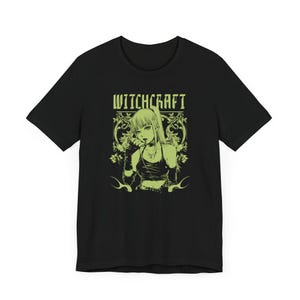 Witchcraft Shirt | Gothic Anime Girl Streetwear | Dark Aesthetic Witch Vibes Perfect Gift for Bad Girl Anime Lovers Enchanting Gothic Energy