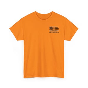 Dont Tread on Me Gadsden Flag Shirt | Hi-Viz Safety Construction Tee | Blue Collar American Pride | Patriotic Workwear for Proud USA Workers