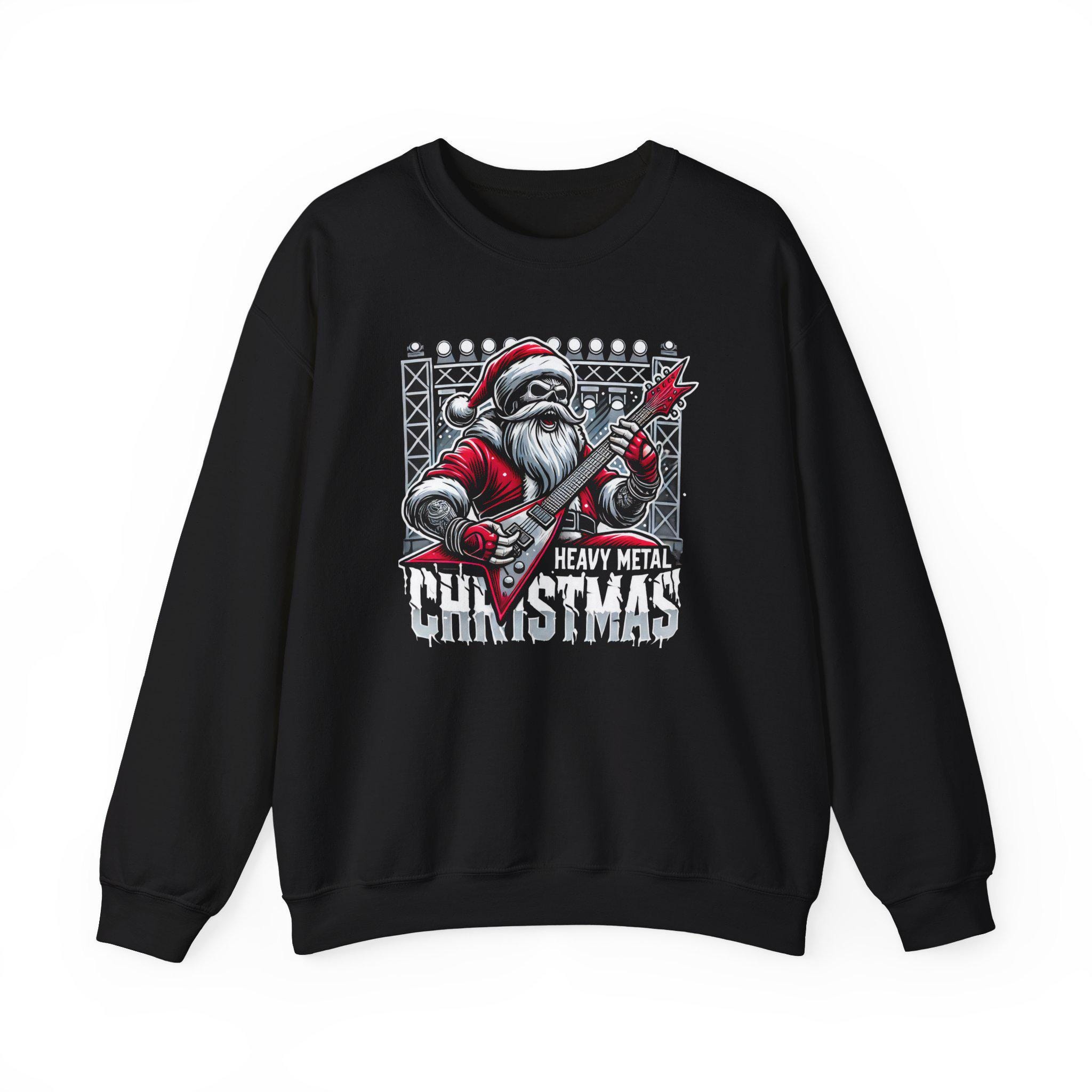 Heavy metal christmas sweater