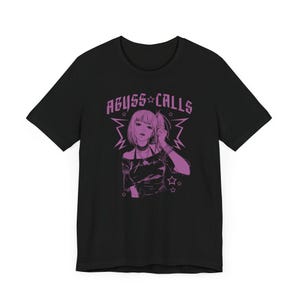 Abyss Calls Gothic Anime Girl Shirt | Dark Aesthetic Creepy Cute Goth Tee | Emo Alternative Fashion for Goth Anime Lovers | Unique Goth Gift