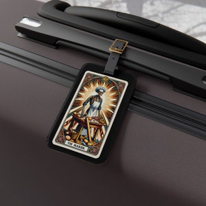The Baker Tarot Karten Gepäckanhänger - Lustiges Reisezubehör - Einzigartige Koffer ID - Perfektes Geschenk für Reisende & Tarot Liebhaber Gepäckanhänger