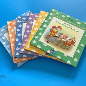 Disney My Very First Winnie the Pooh 1998 Grolier Hardcover Series Vintage Children’s Books | Winnie the book book set | Hundred Acre Woods