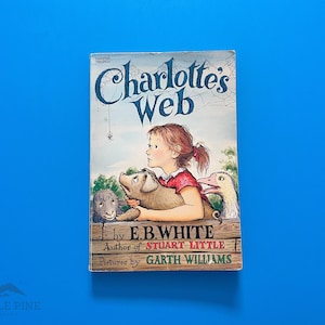 Vintage 1980 Charlotte’s Web by E.B. White – Harper & Row Paperback millennial core books