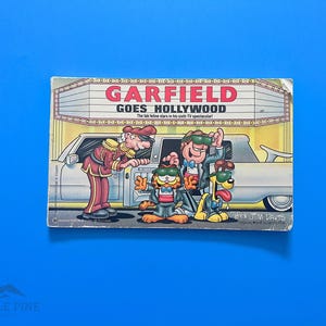 Garfield Goes Hollywood by Jim Davis First Edition 1987 Comic Strip Book Hollywood Garfield 1987 Vintage Comic Strip Paperback Jim Davis