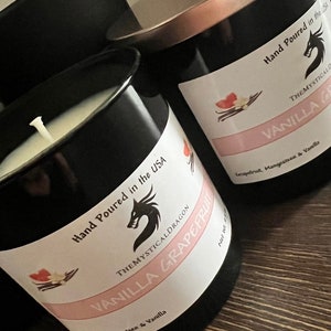 Vanilla Grapefruit Soy Candle