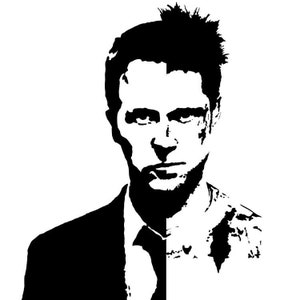 Fight club cross stitch pattern