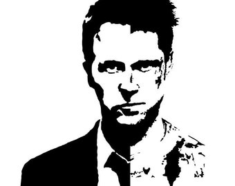 Fight club cross stitch pattern
