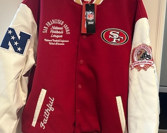 Vintage 1990s Starter San Francisco 49ers Jacket - XL - Red NFL