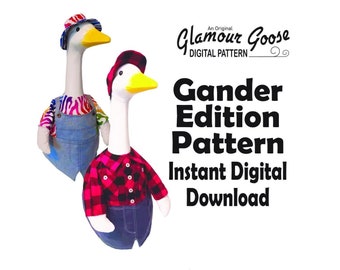 Digital Goose Outfits Pattern for GANDER CLOTHES Instant Download
