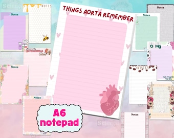 Science Notepad - (tear away)