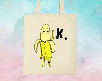 Potassium Banana Tote Bag