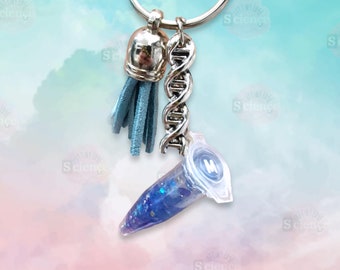 Eppendorf PCR Tube Keyring (personalised)