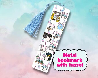 Lab Rats Aluminium Bookmark & Tassel