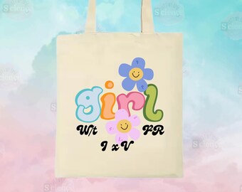 Girl Power Physics Tote Bag