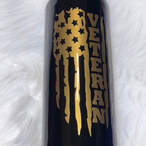 Veteran we the people bullet thermos Tumbler