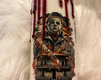Vaso de Halloween que brilla en la oscuridad con tapa deslizante y pajita
