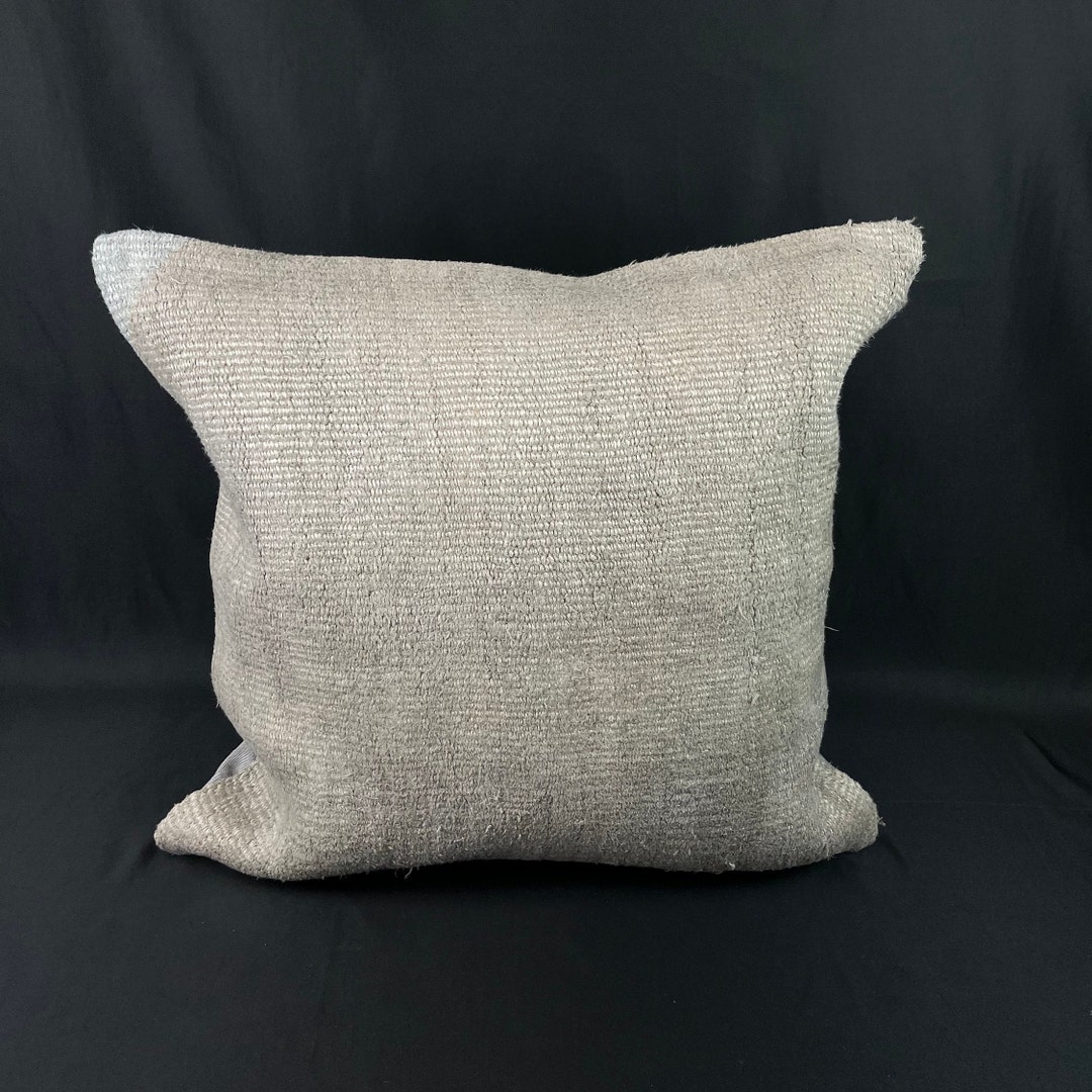 20 X 20 Hemp Pillow Hemp Cushion Hemp Pillow Hemp Etsy