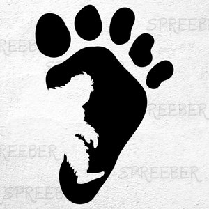 Bigfoot Svg, Big Foot Svg, Yeti Svg, Sasquatch Svg Cut file Cricut Silhouette, bigfoot camping svg, bigfoot mountain svg, Instant Download