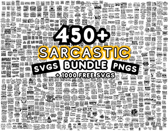 Sarcastic Quotes SVG Bundle, Funny Mom PNG, Funny Sarcastic Bundle, Funny Quotes Svg, Sarcastic Quotes Png, Sassy Sayings (Digital Files)