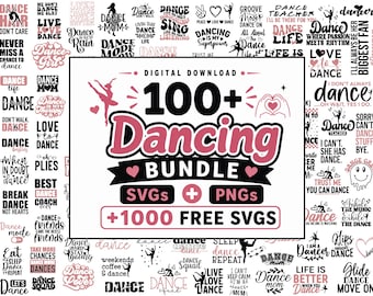 Dance SVG Bundle, Dance Quotes Svg, Dance Mom Svg, Dance Coach Svg, Dance Shirt Svg, Dance Lover SVG, Dance Coach Svg, Dance Life Svg Cricut